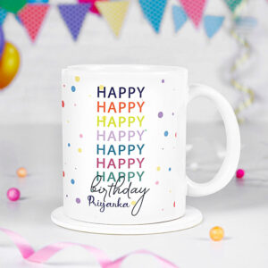 Birthday Bliss Personalised Mug