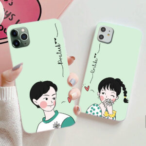 Love is in Air Couple Mobile Cover