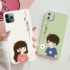 Custom Name Cute Couple Phone Cover