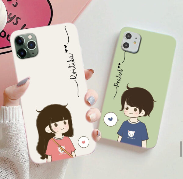 136-Custom-Name-Cute-Couple-Phone-Cover Custom Name Cute Couple Phone Cover