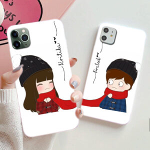 Friendship is Love Couple Phone Cover