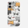 Cute Cat Doodle Phone Case
