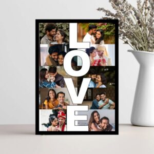 Heart of Love – Customized Anniversary Frame"