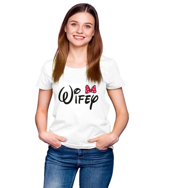 Arihant Gift Bikaner – Premium Sarina Matty Matching T-Shirts for Him & Her