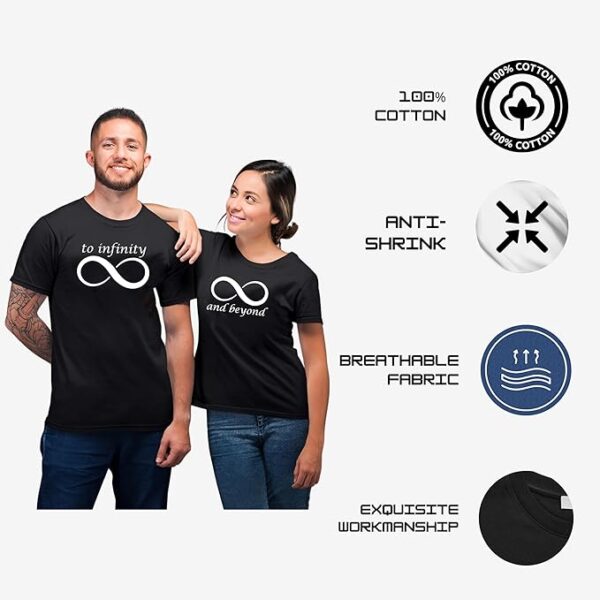 Celebrate Love with Arihant Gift Bikaner Couple T-Shirts | Multiple Color Choices