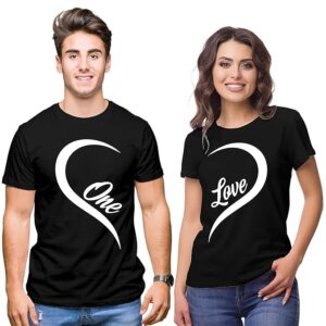 Stylish Couple T-Shirts by Arihant Gift Bikaner | Color Range & Premium Quality