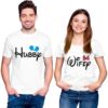 Arihant Gift Bikaner – Premium Sarina Matty Matching T-Shirts for Him & Her