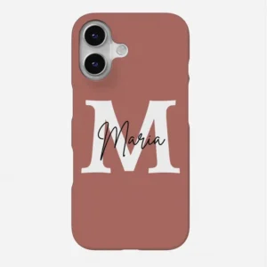 Personalized Monogram Letter Phone Case