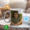 Personalized Anime Ghibli Image Coffee Mug Gift For Mom, Wife,