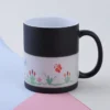 Personalised Floral Magic Mug