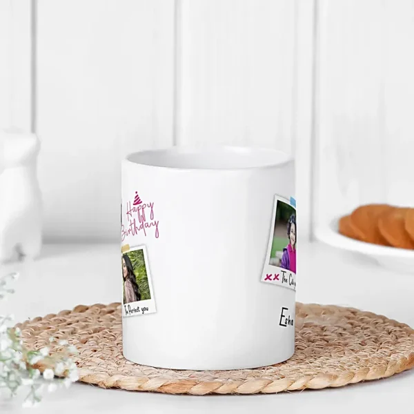 Sweet Birthday Wishes Personalised Mug